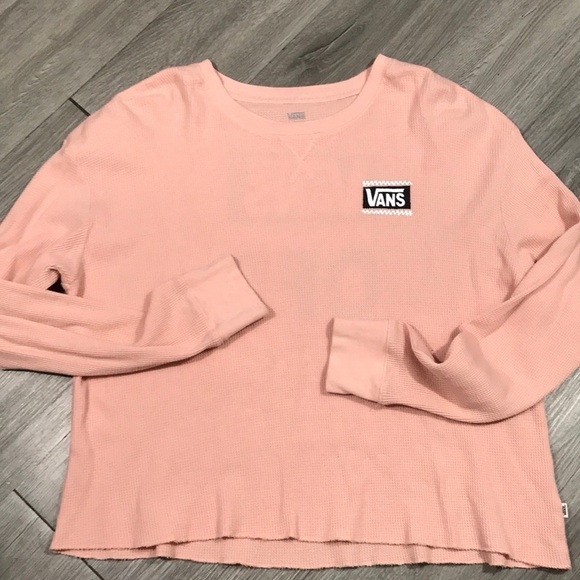 VANS STAND DOWN L/S PEACH THERMAL TOP - Picture 5 of 9